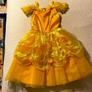 Girls Yellow Princess Costume